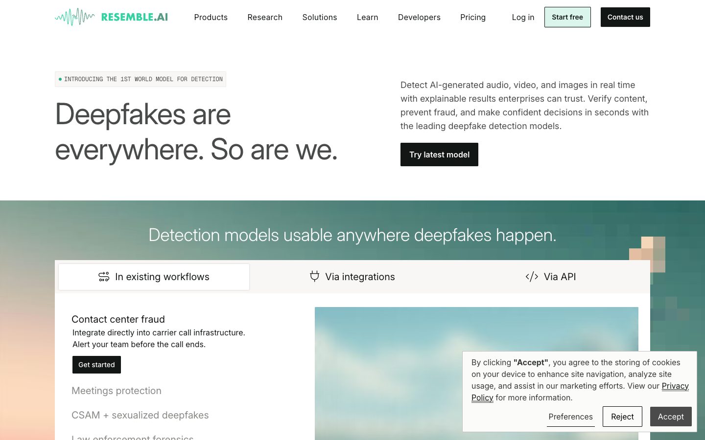 Resemble AI — Screenshots 1
