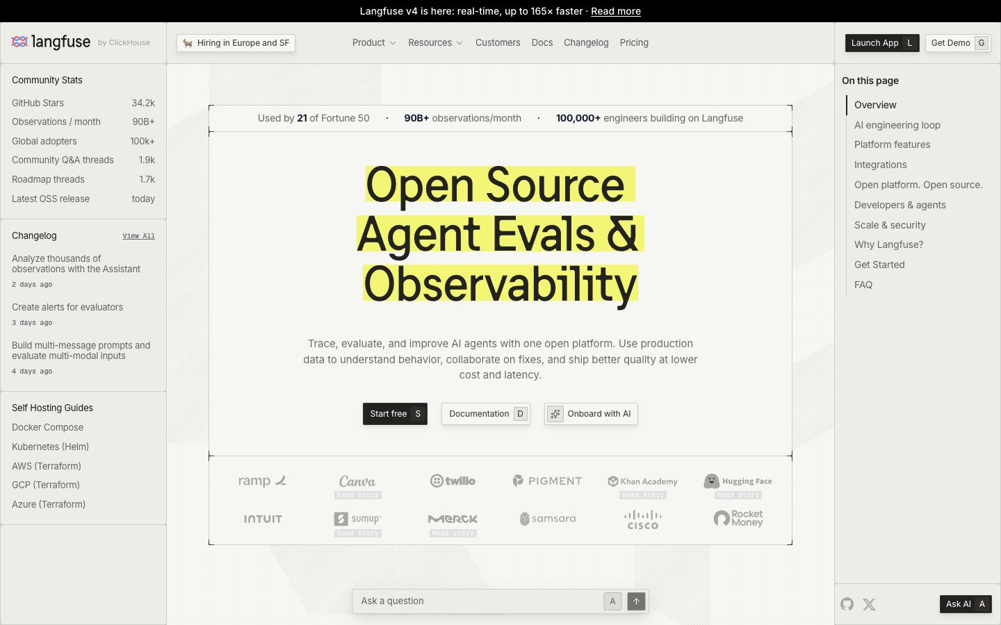 Langfuse — Screenshots 1