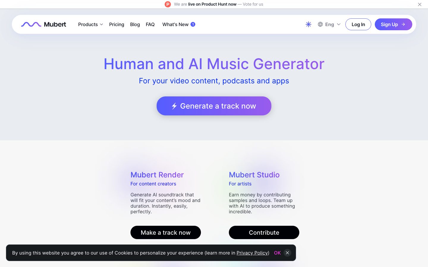 Mubert — Screenshots 1