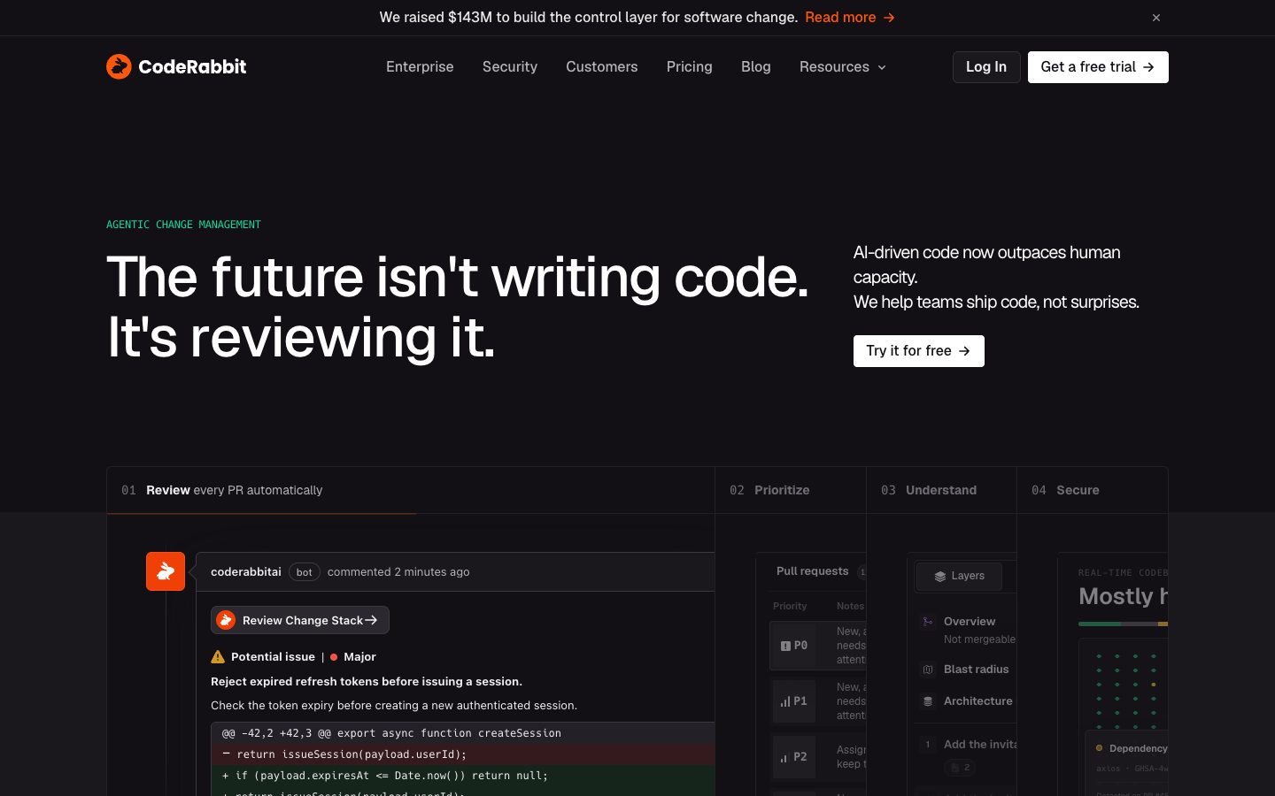 CodeRabbit — Screenshots 1