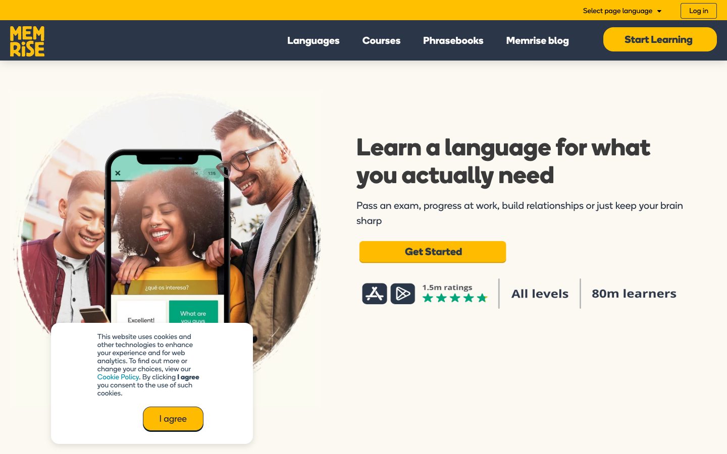 Memrise — 截图 1