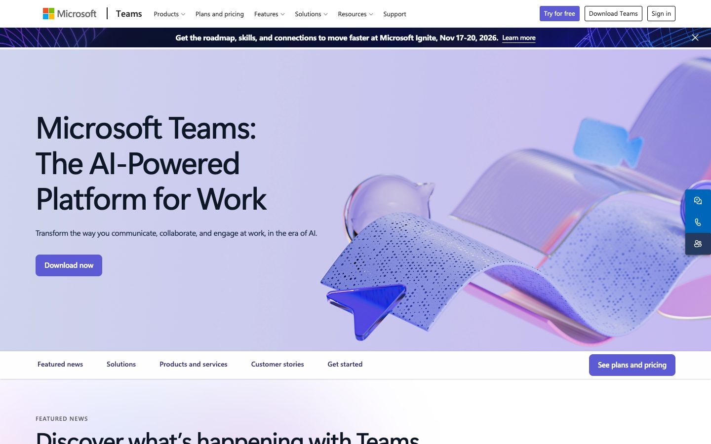 Microsoft Teams AI preview