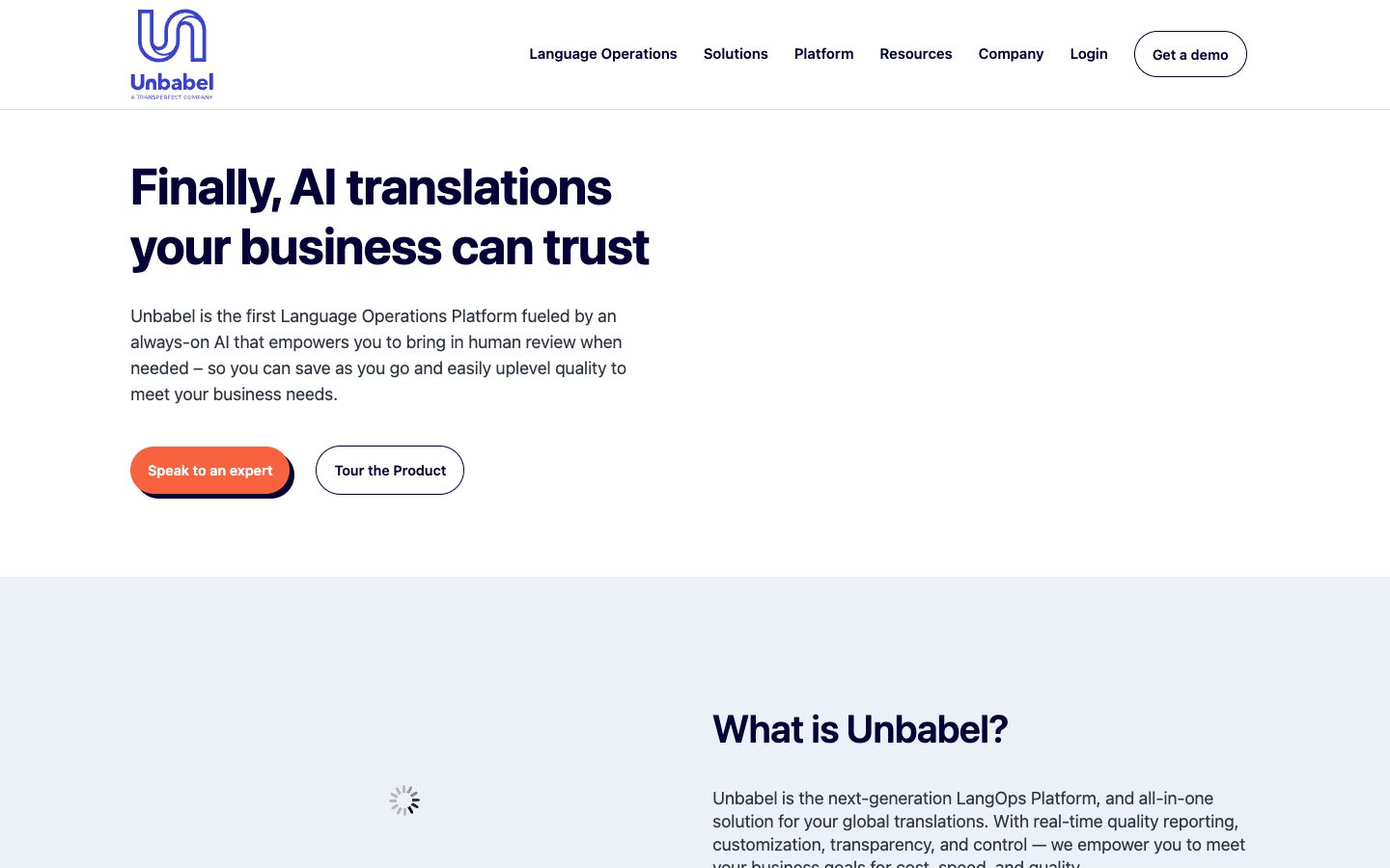 Unbabel preview