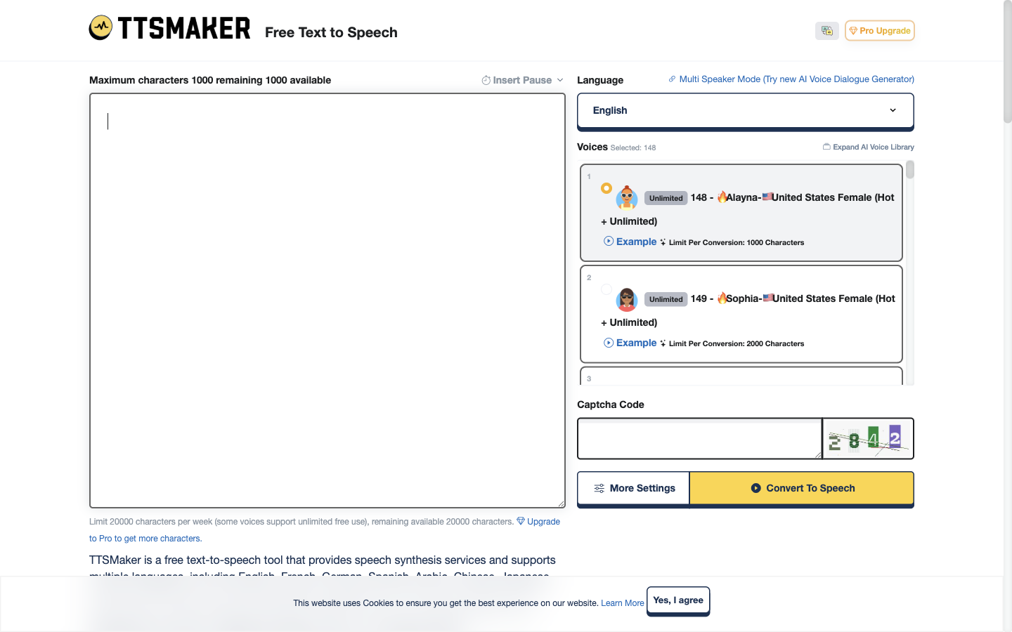 TTSMaker preview