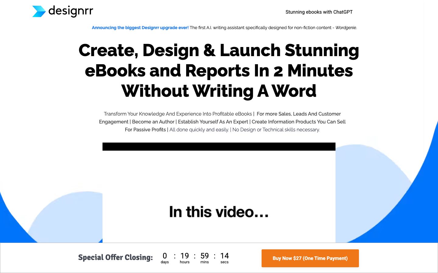 Designrr preview