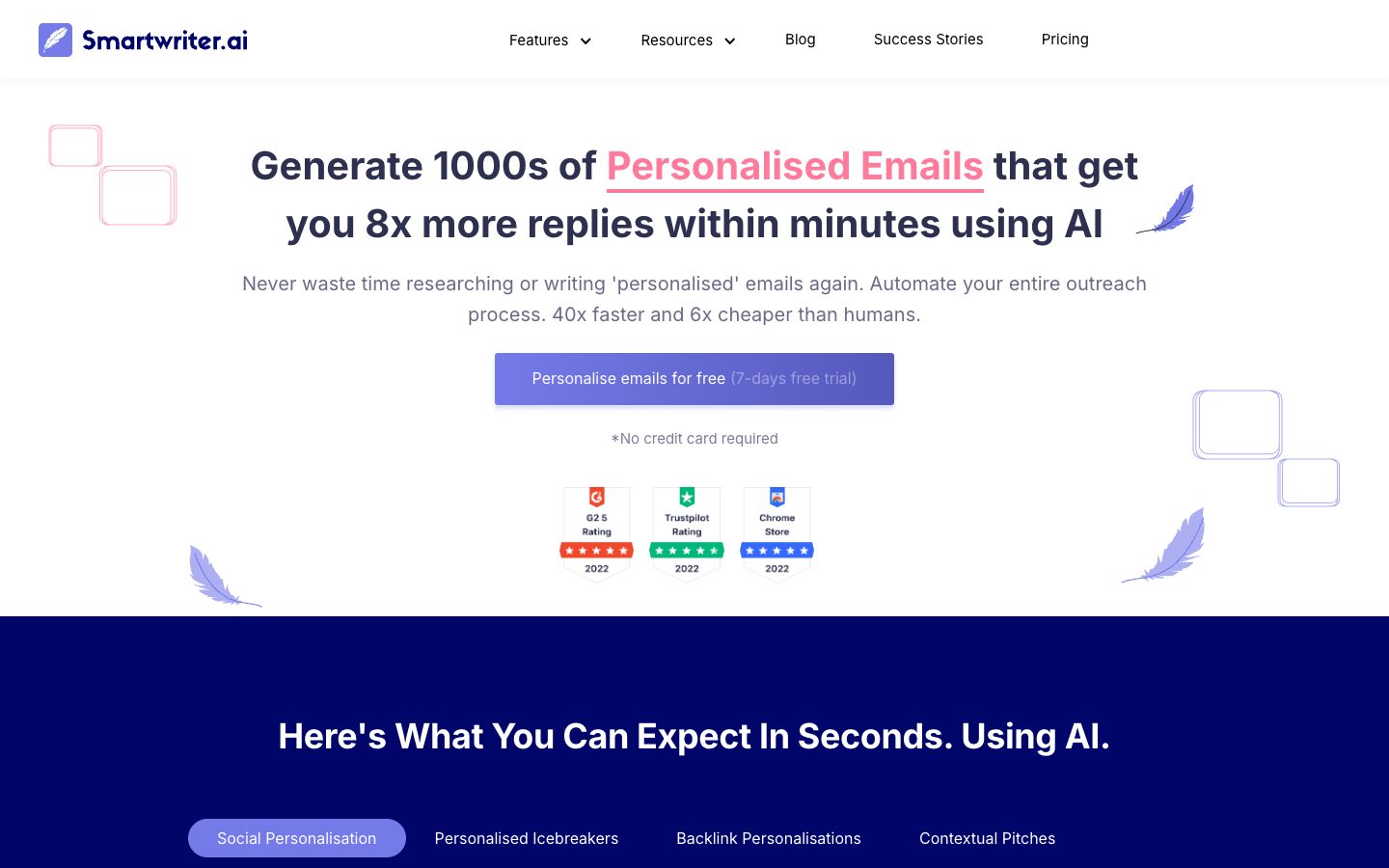 Smartwriter.ai preview