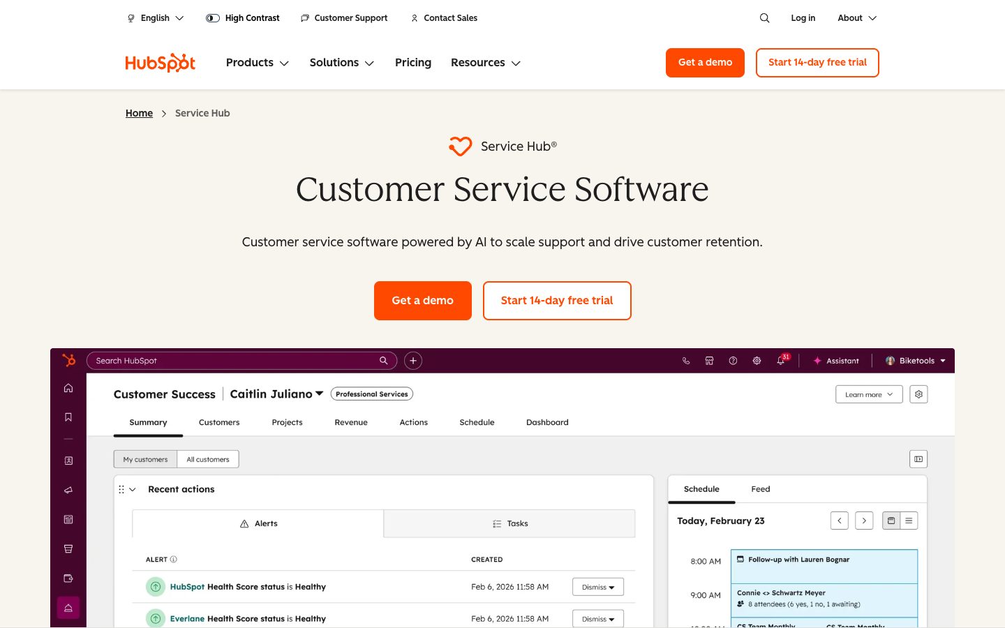 HubSpot Service Hub — Screenshots 1