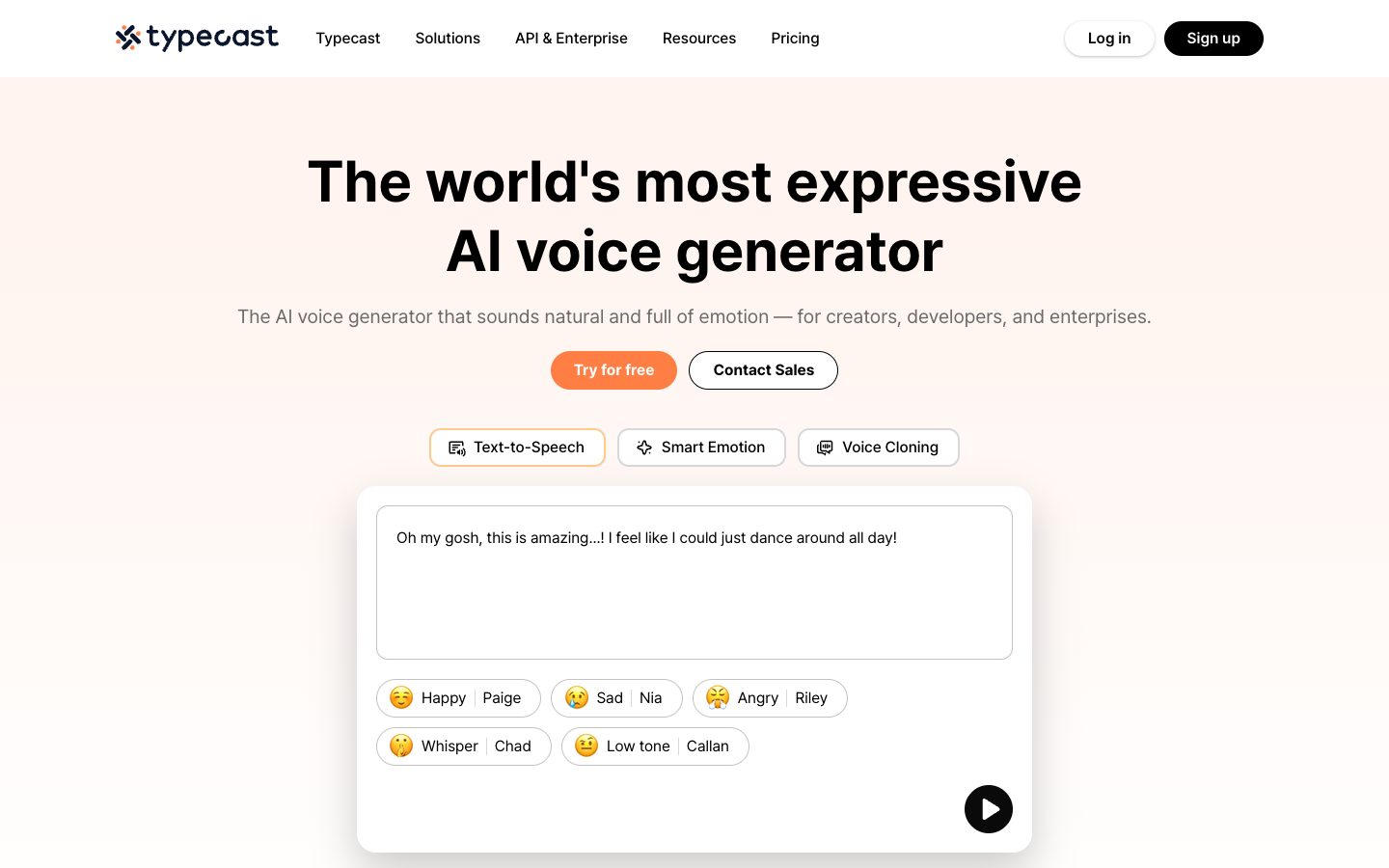 Typecast.ai — Screenshots 1