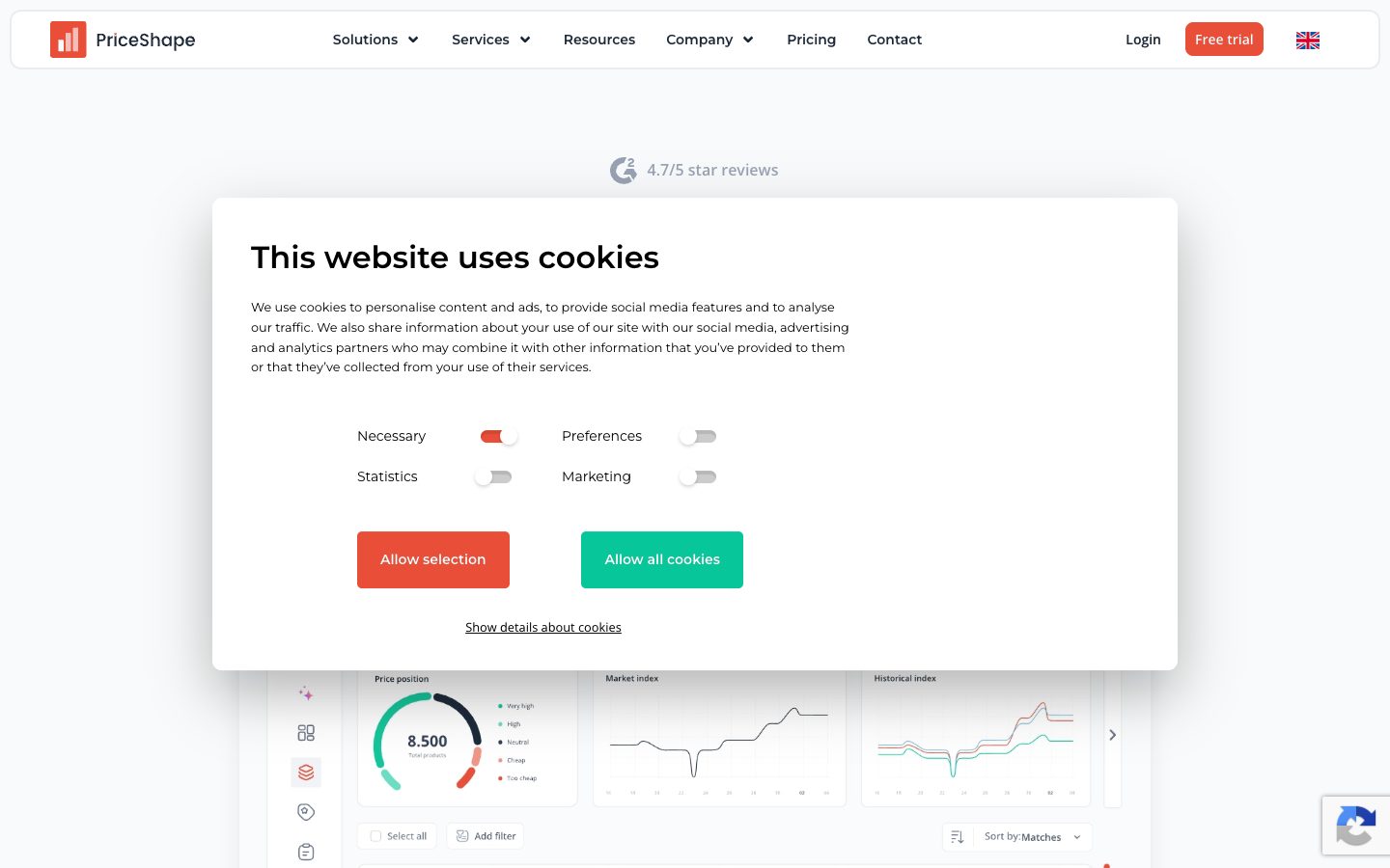 PriceShape — Screenshots 1