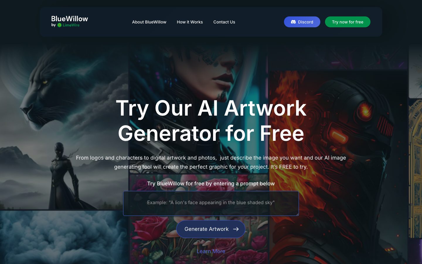 BlueWillow AI preview