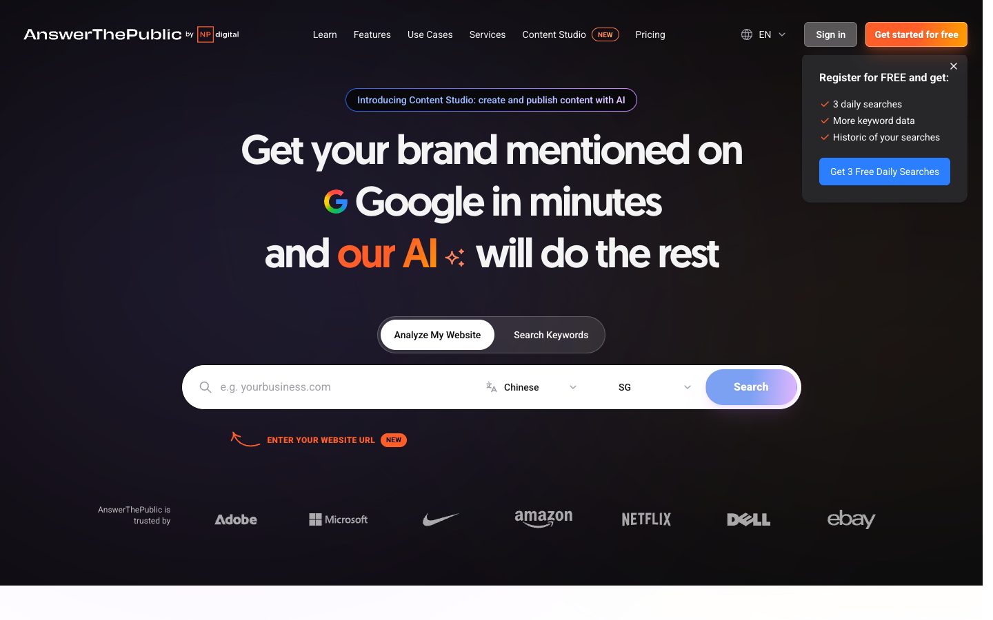 AnswerThePublic preview