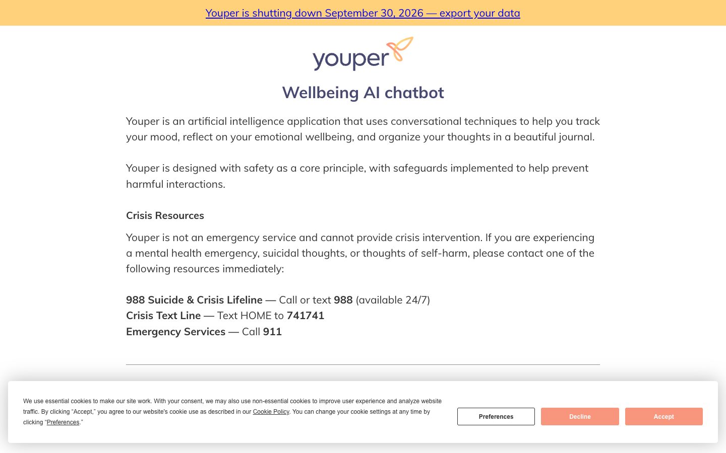 Youper preview