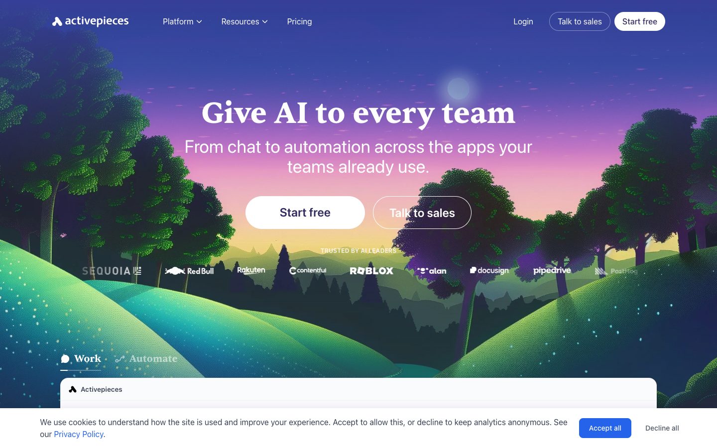 Activepieces — 截图 1