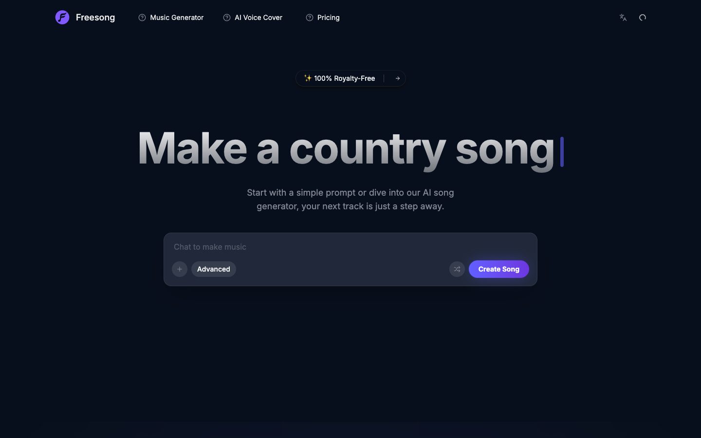 Freesong — Screenshots 1