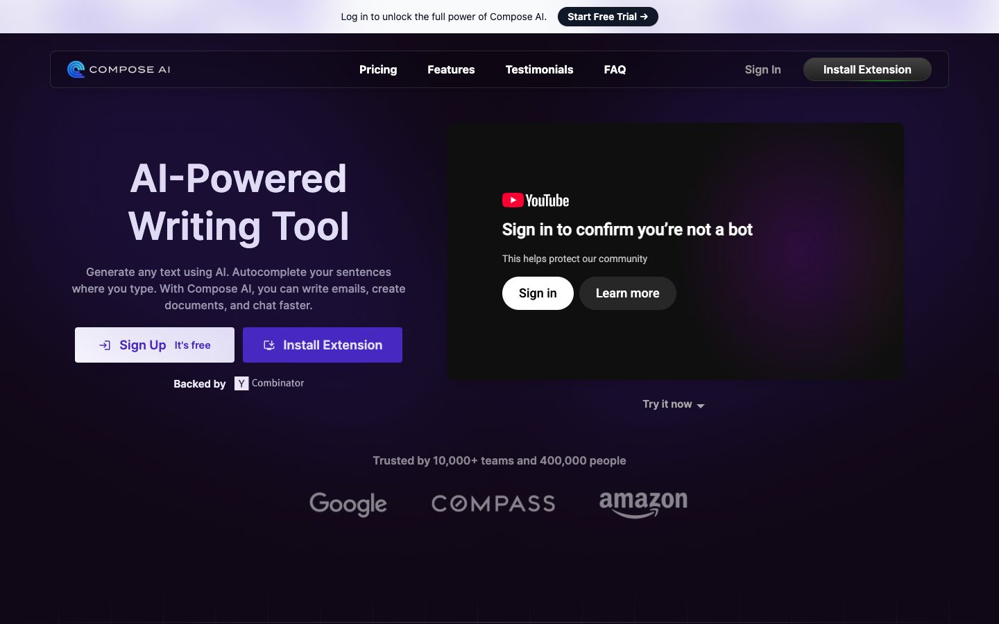 Compose AI preview