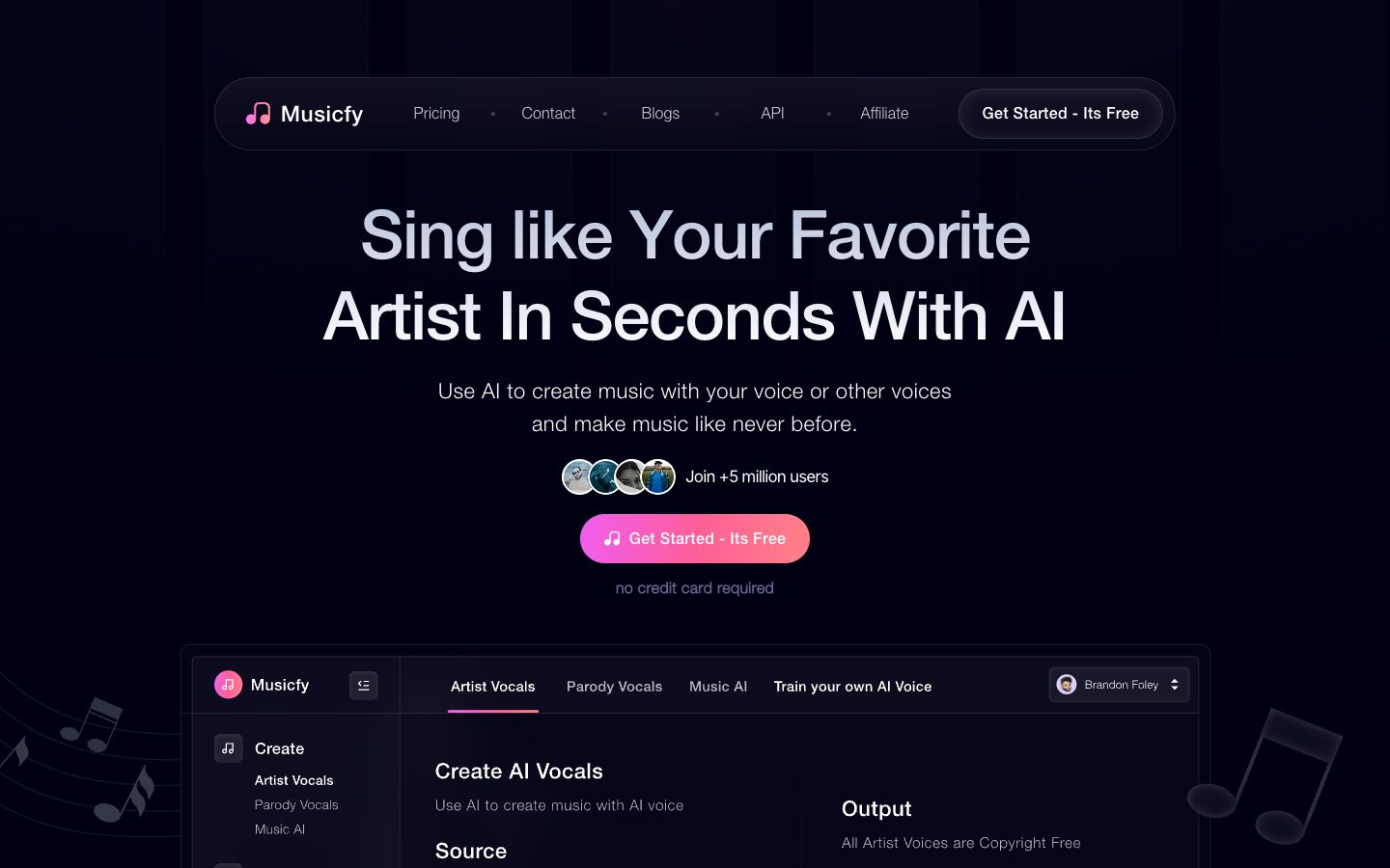 Musicfy — Screenshots 1