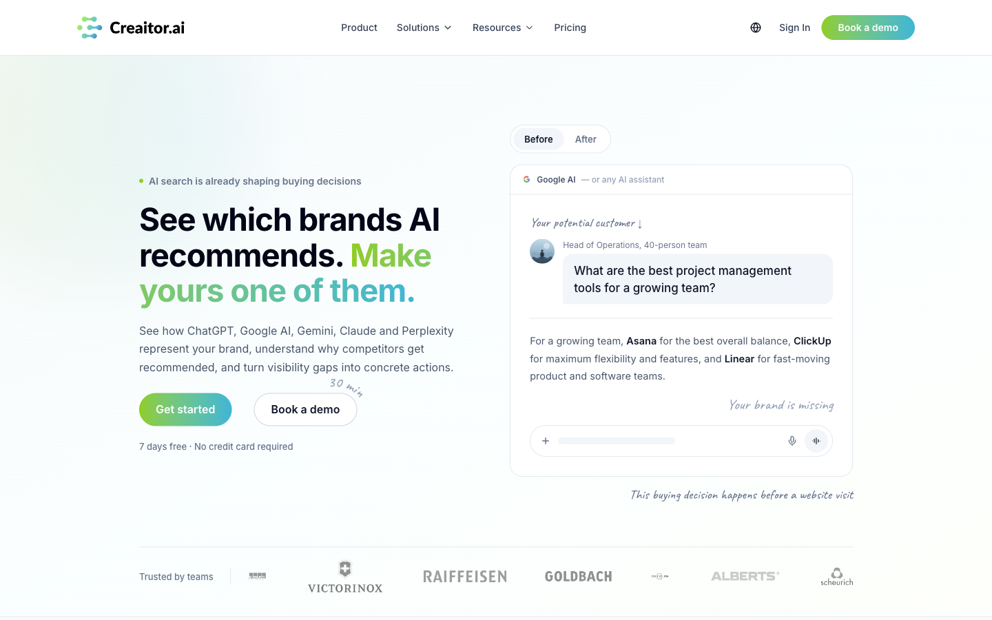 Creaitor.ai preview