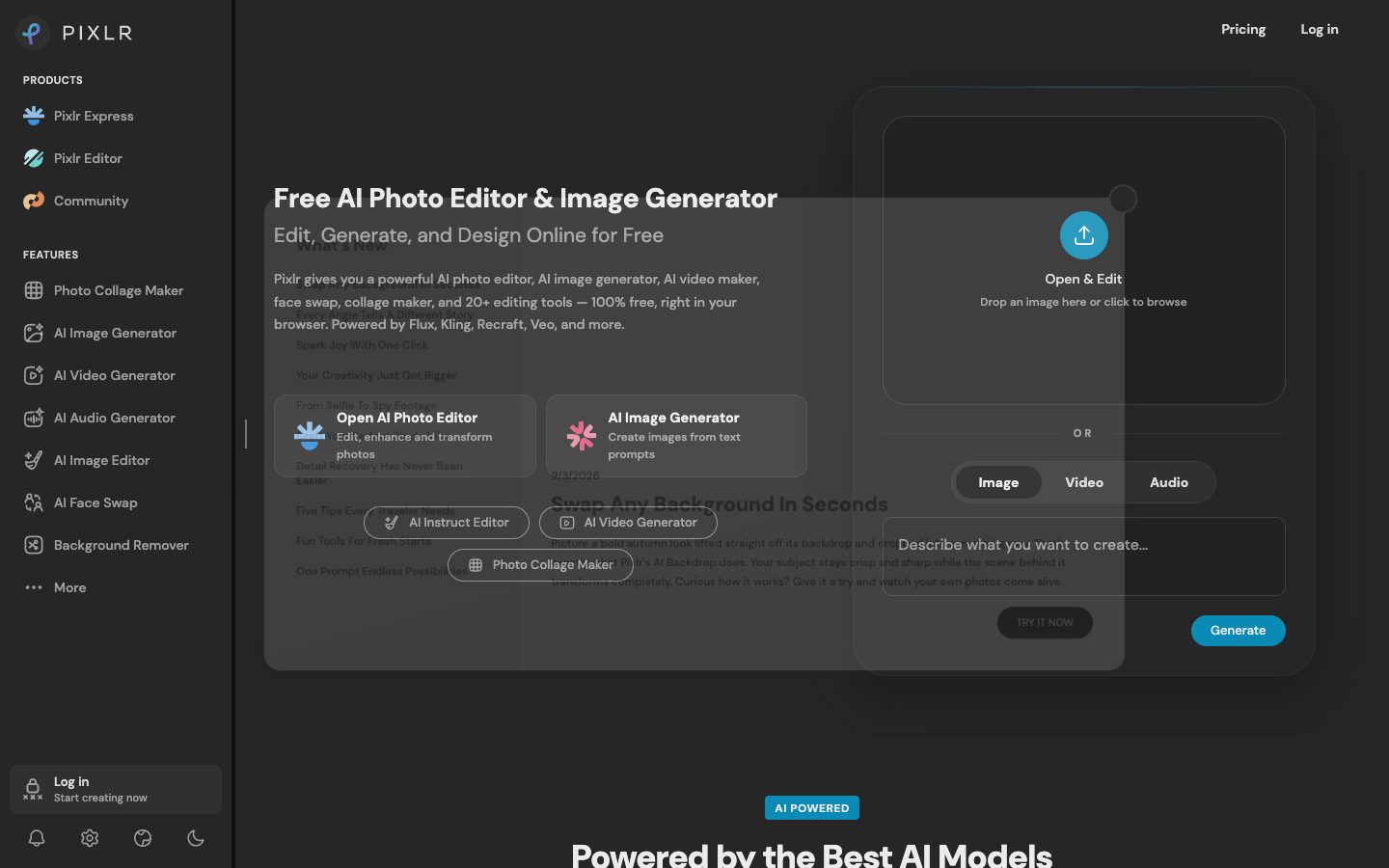 Pixlr preview