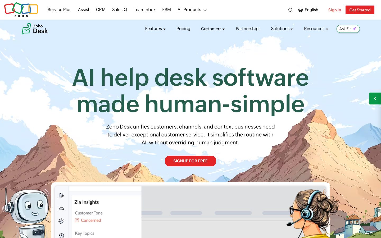 Zoho Desk — Screenshots 1