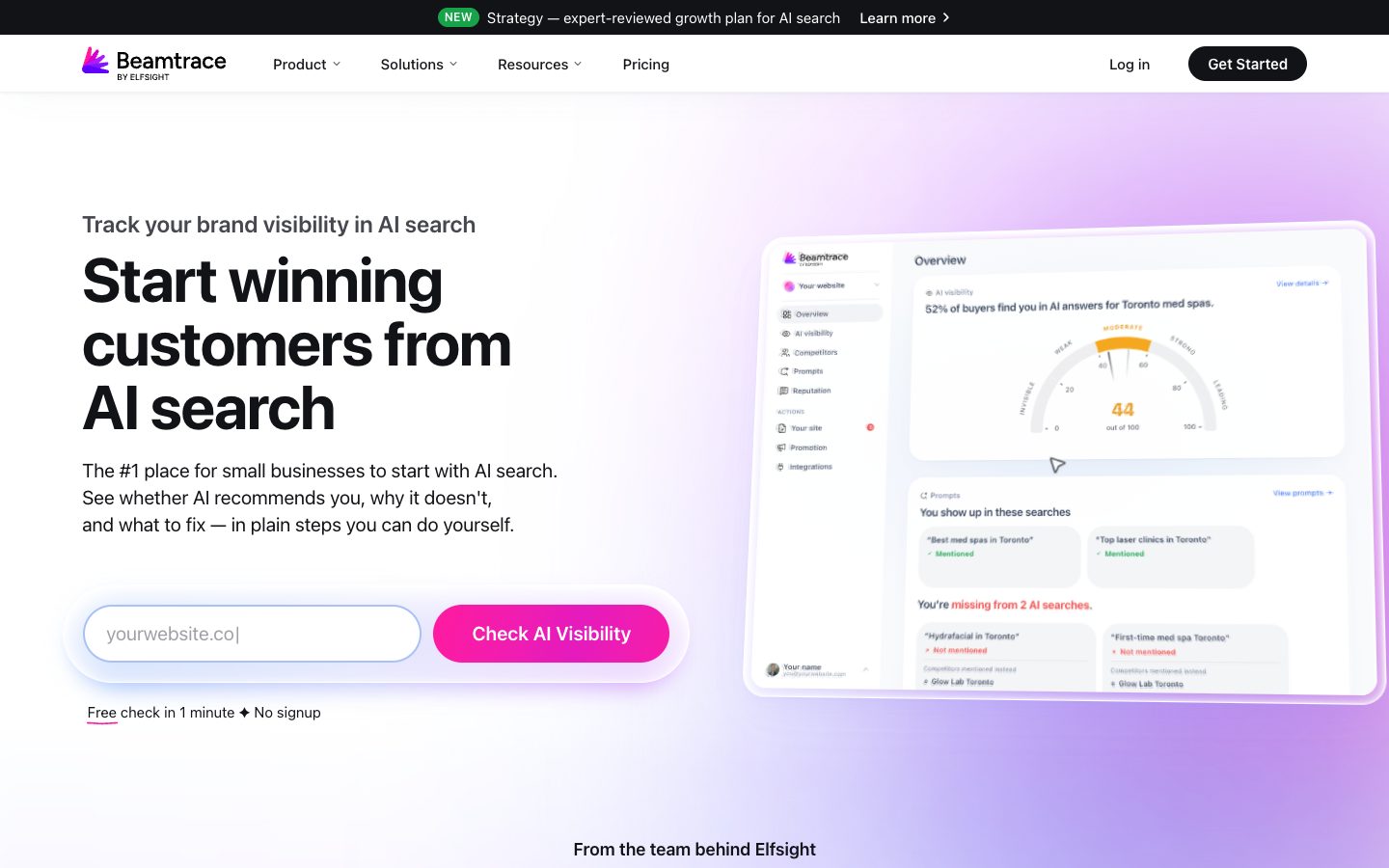 Beamtrace preview