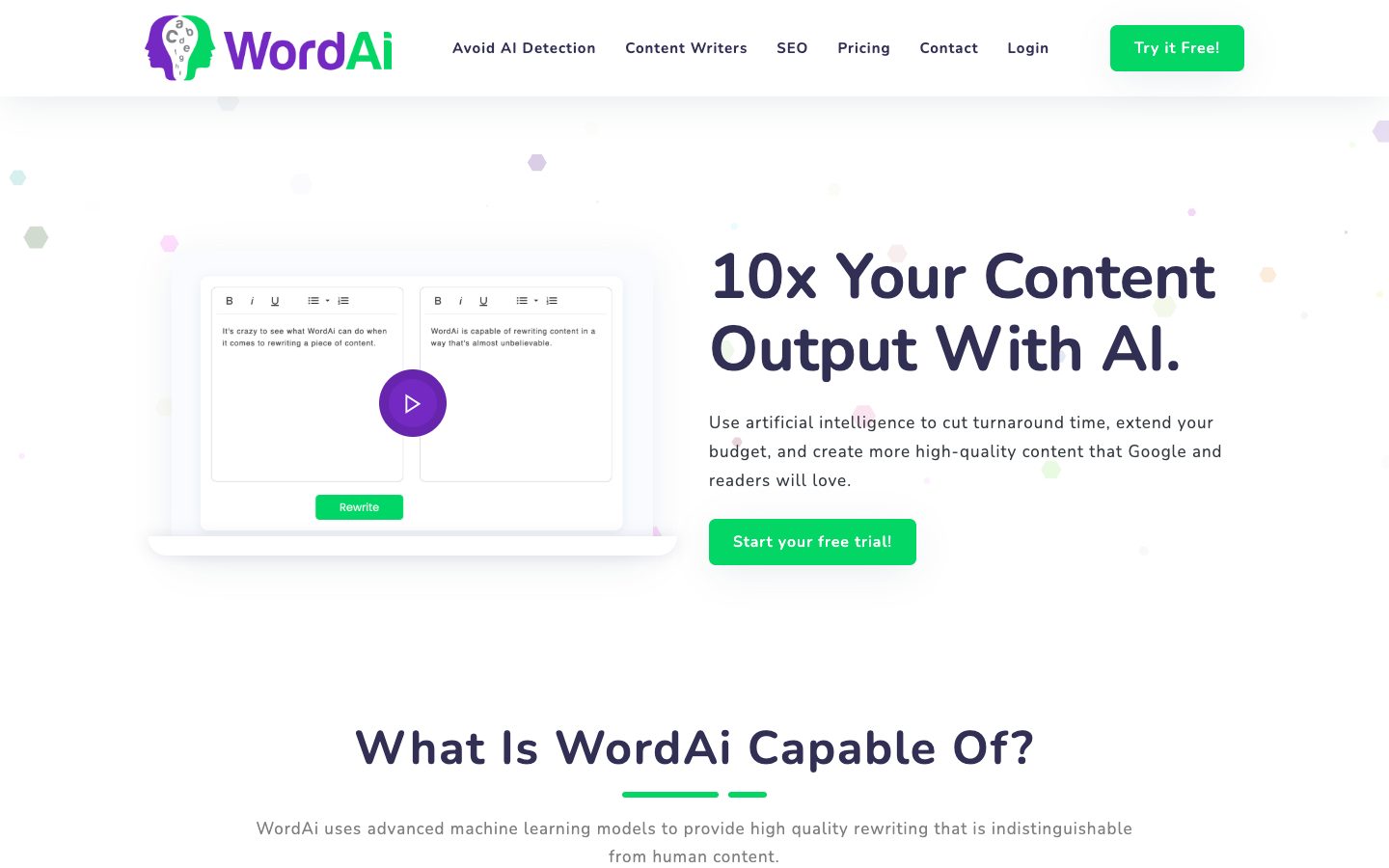 Word AI preview