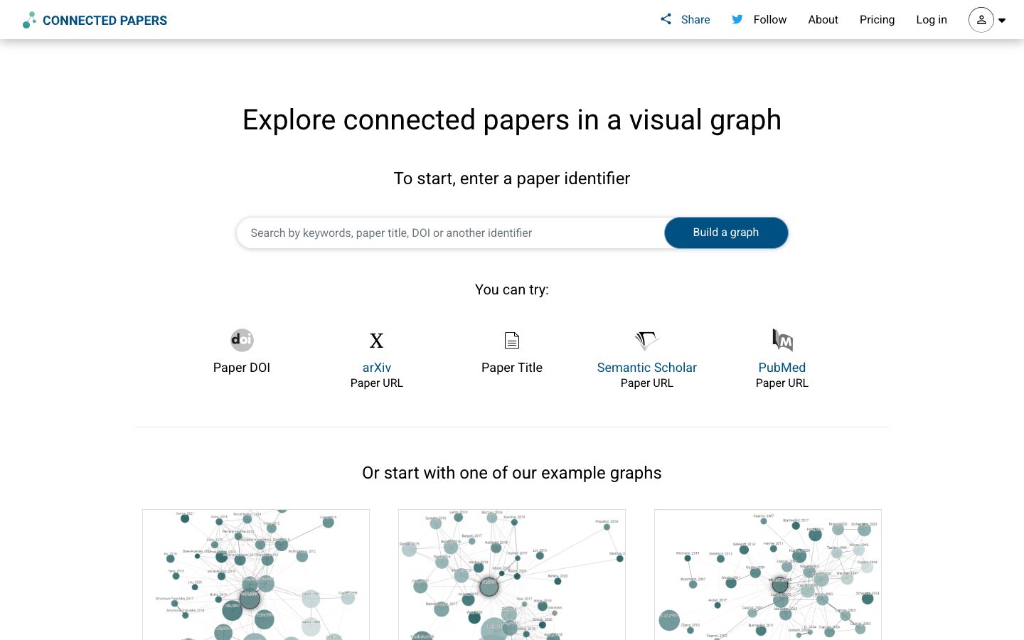 Connected Papers — Screenshots 1