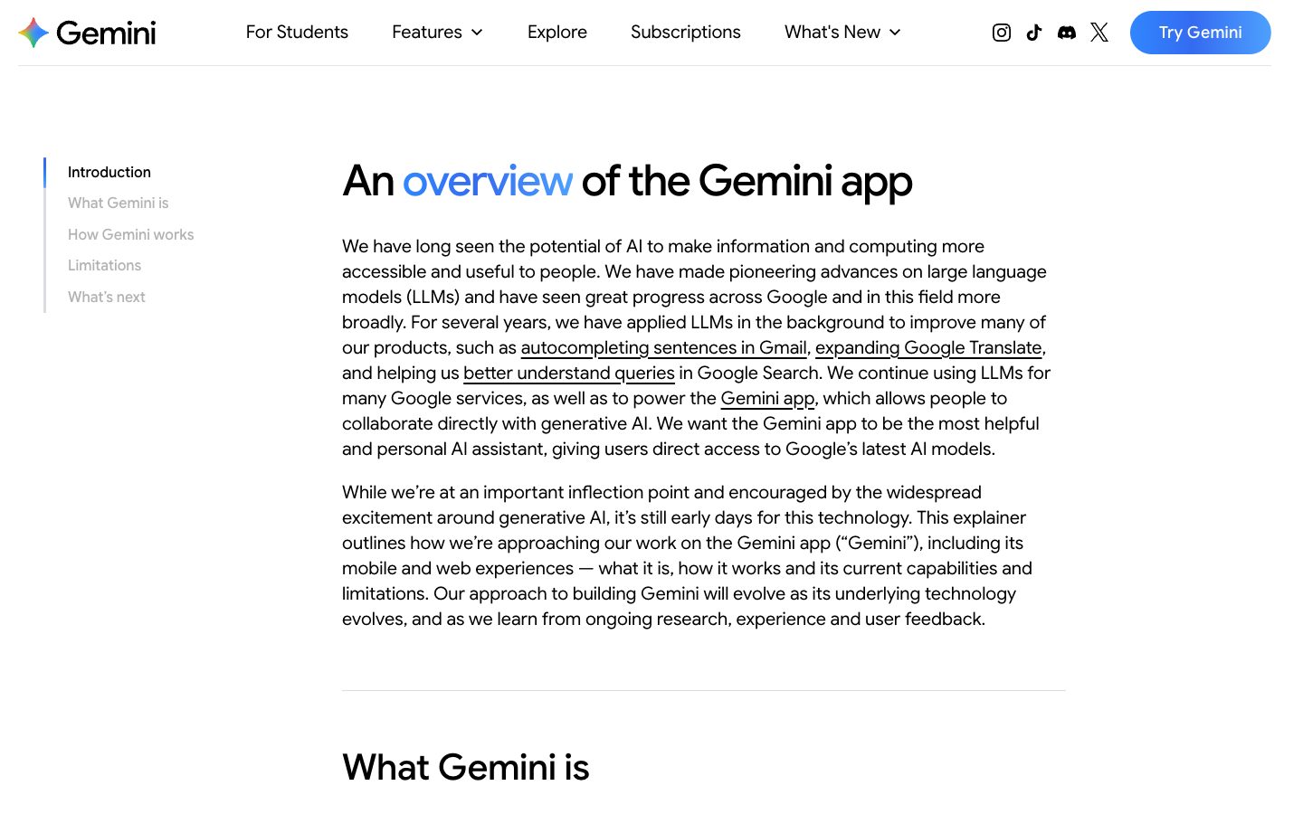 Google Gemini — Screenshots 1